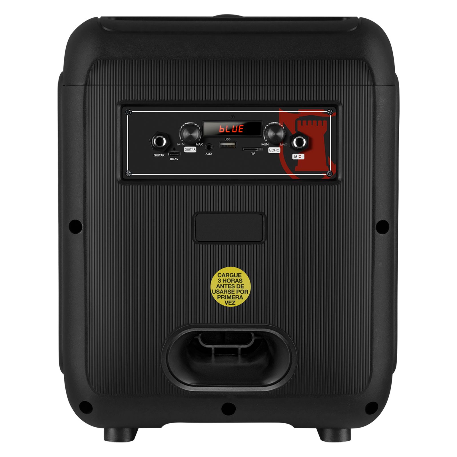 Bafle 8" 20,000 W PMPO portátil efecto flama