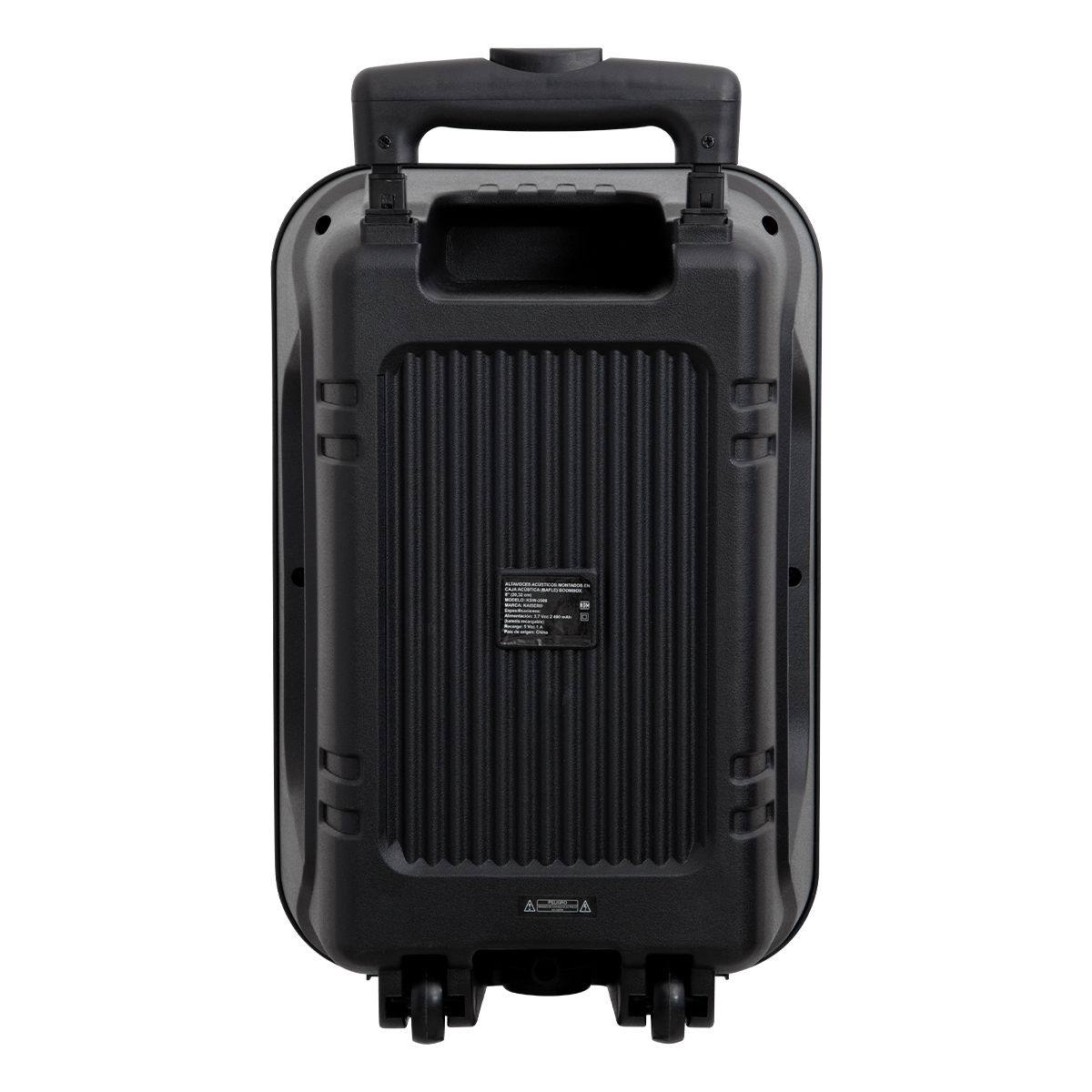 Bafle 8"  6500 W PMPO portátil con micrófono alámbrico