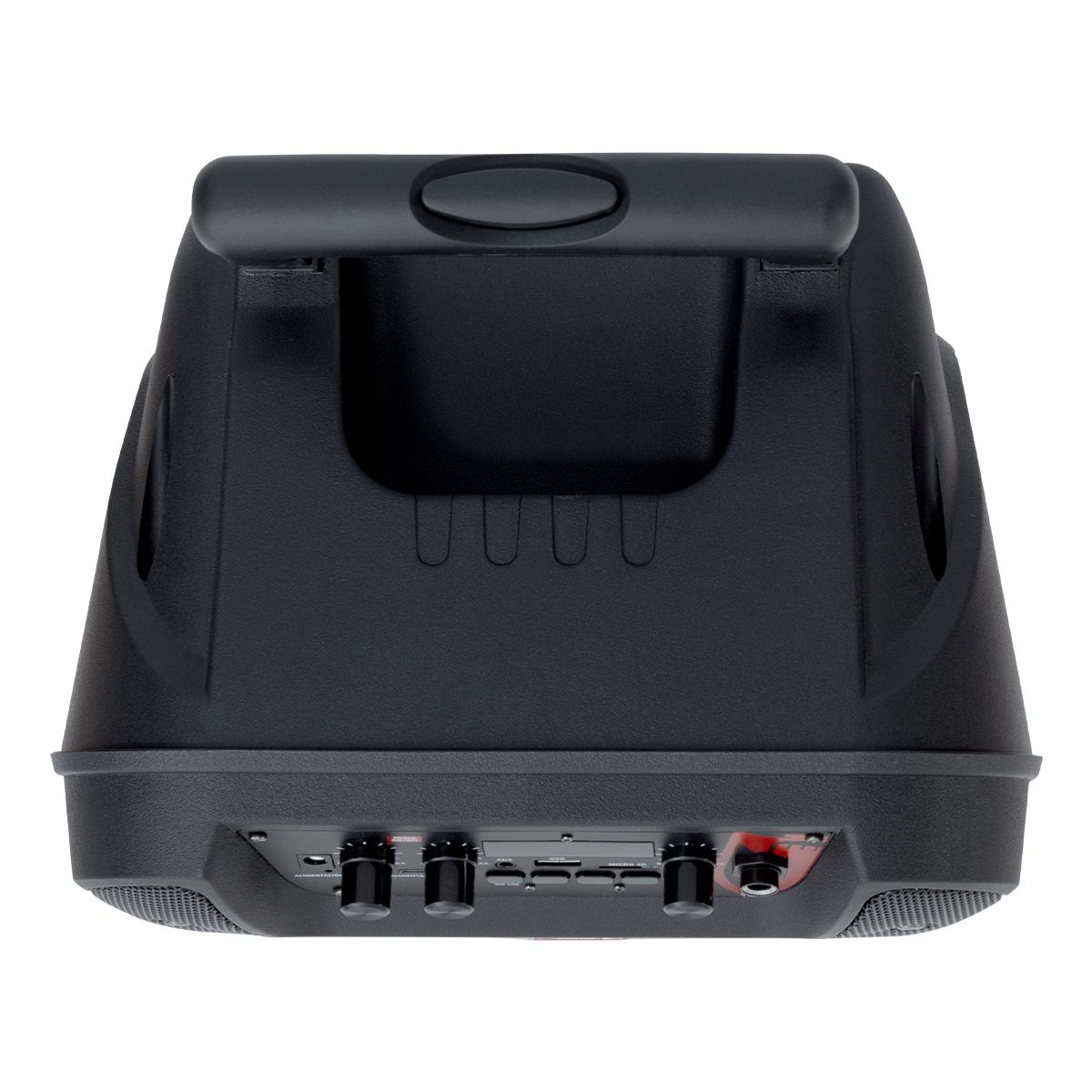 Bafle 8"  6500 W PMPO portátil con micrófono alámbrico