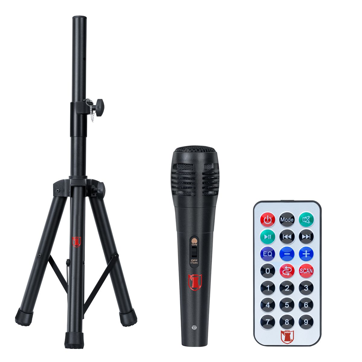 Bafle profesional 15” 40W RMS Bluetooth® con micrófono y tripié