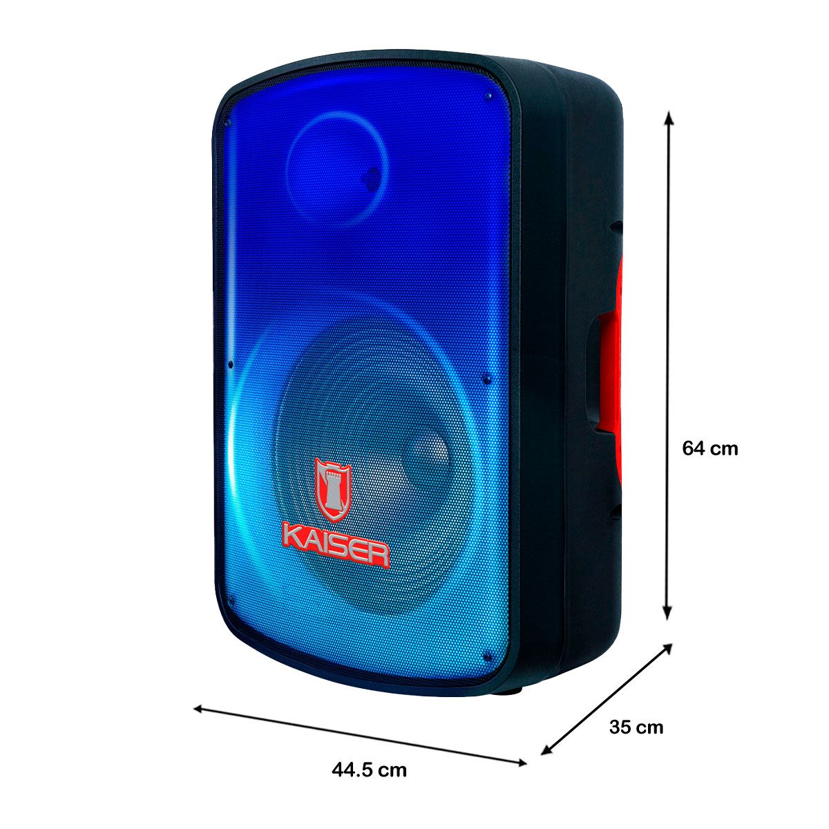 Bafle profesional 15” 40W RMS Bluetooth® con micrófono y tripié