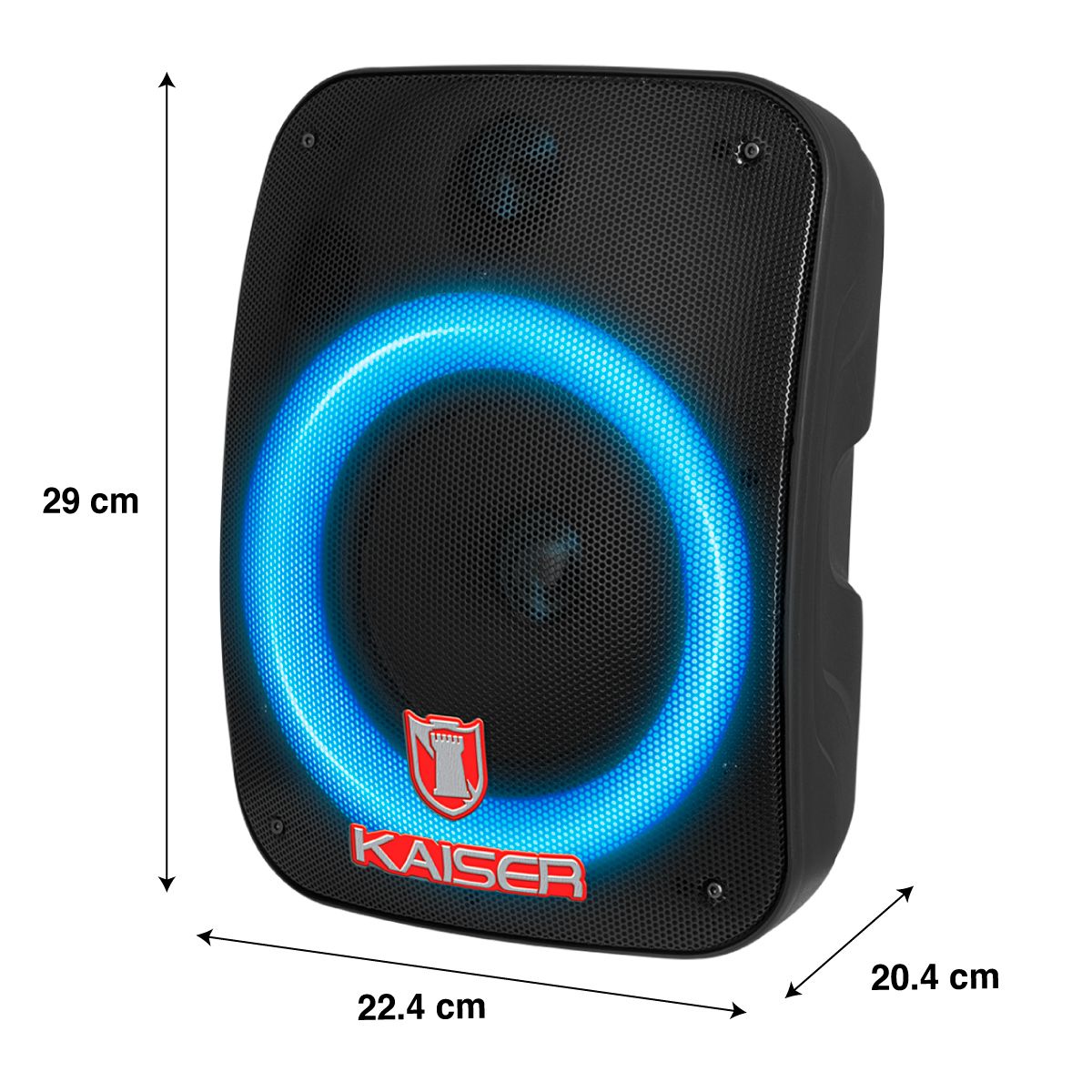 Bocina recargable 6.5” de 20 W RMS con KSR-LINK