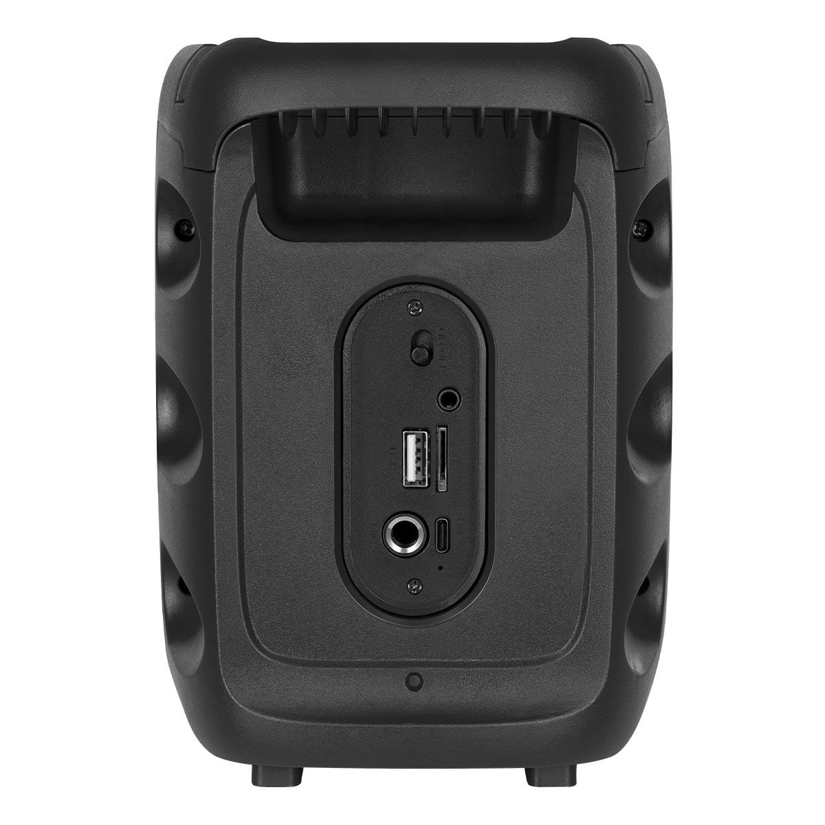 Bafle profesional 3" de 2,900 W PMPO Ranura para celular