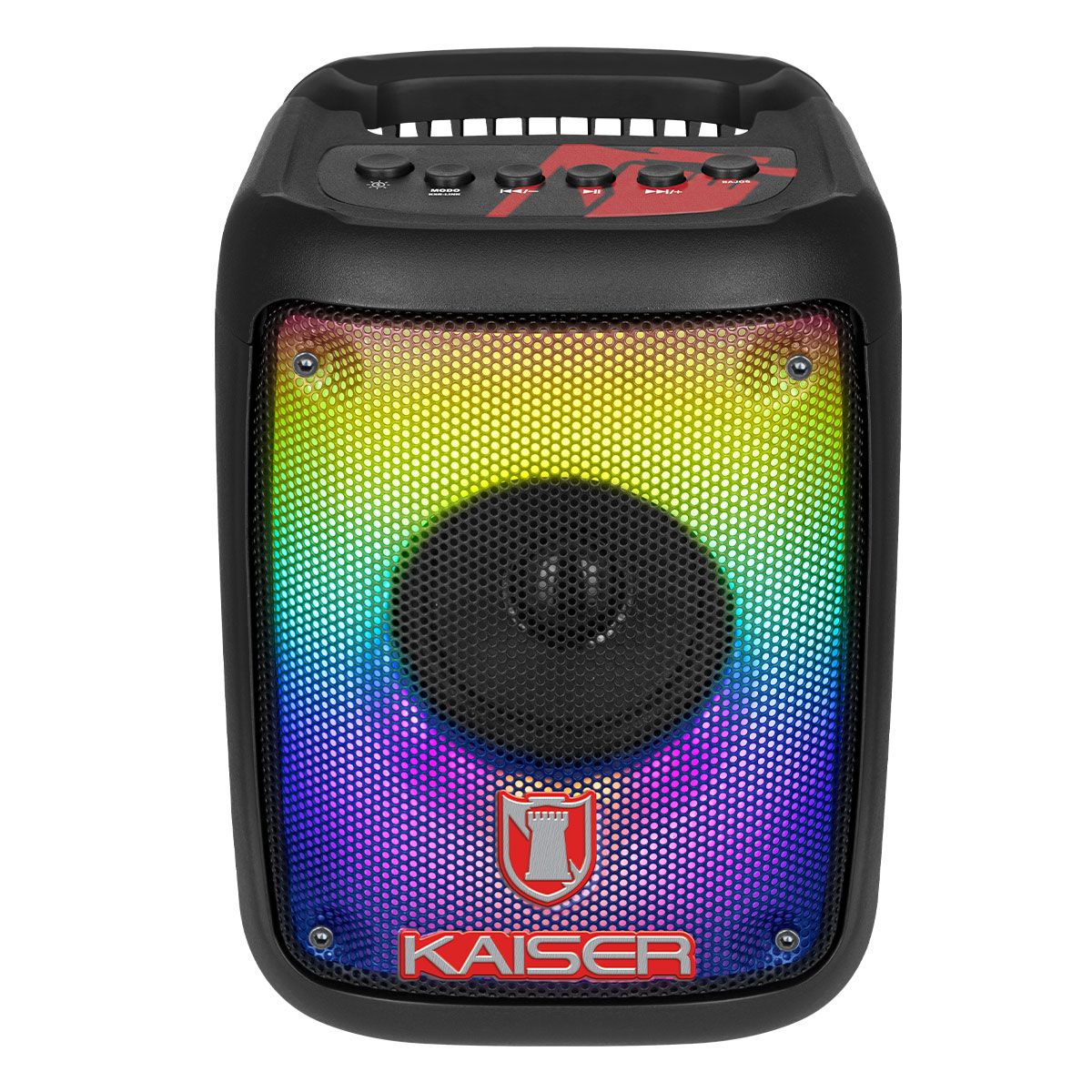 Bafle profesional 3" de 2,900 W PMPO Ranura para celular