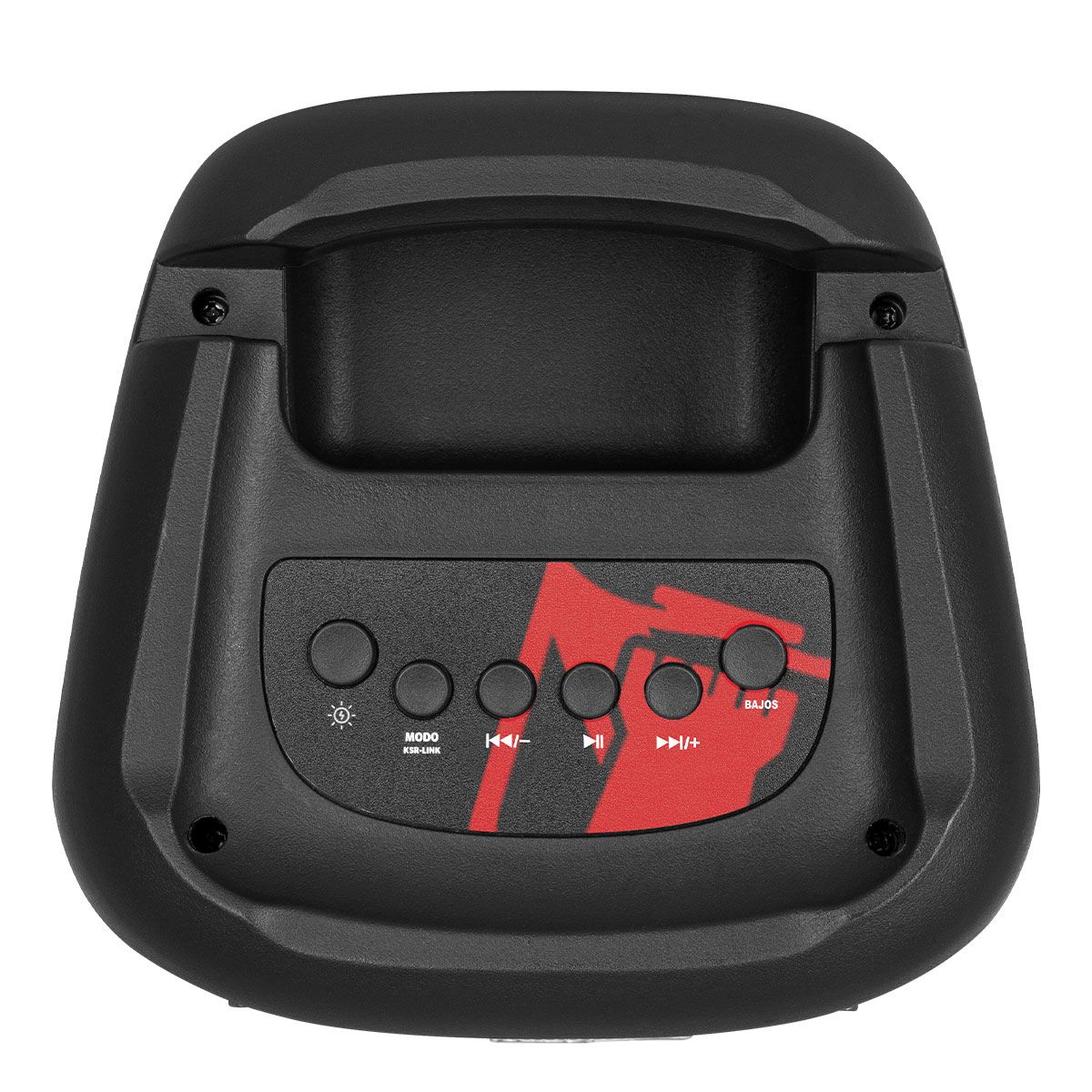 Bafle profesional 4" de 2,900 W PMPO Ranura para celular