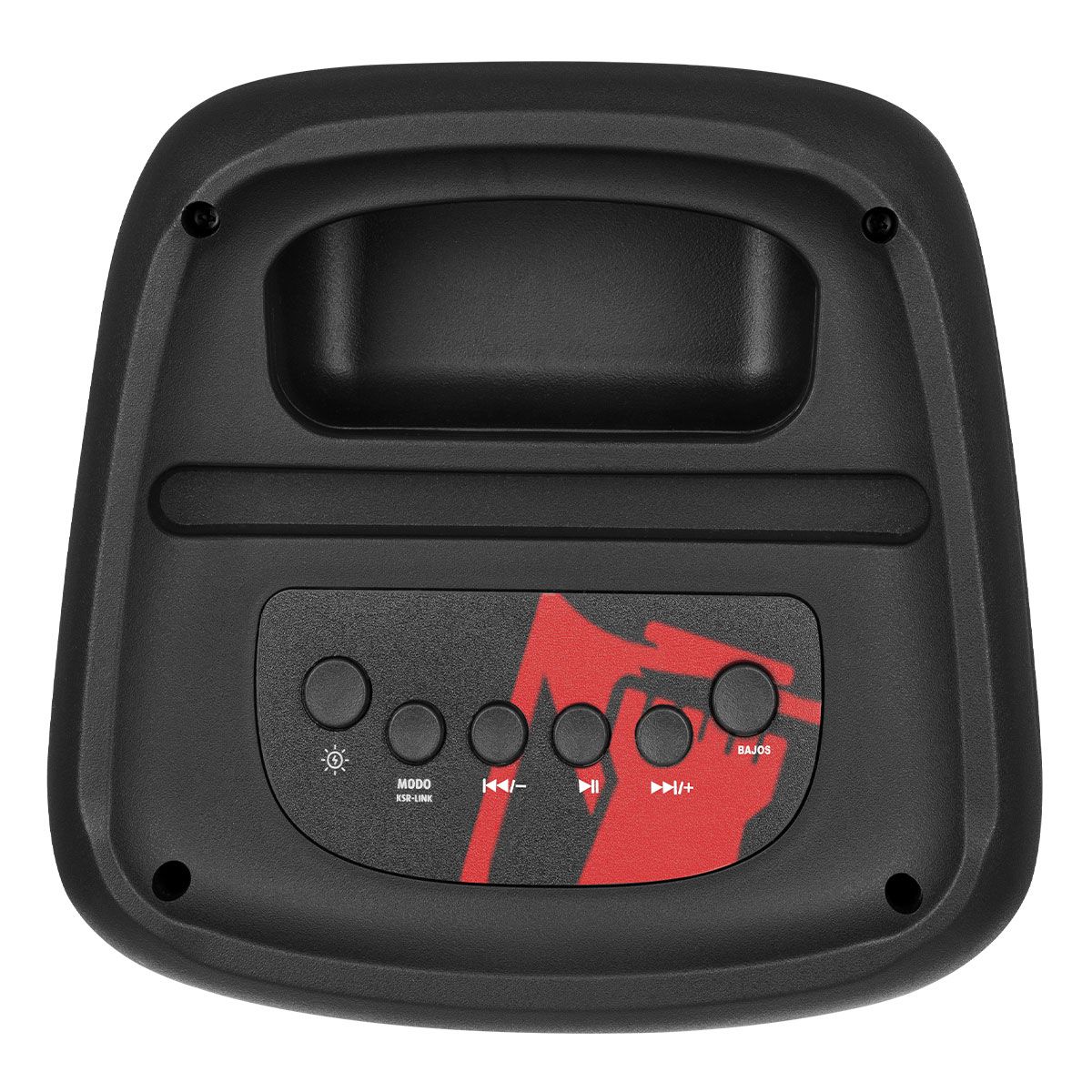 Bafle profesional 6.5" 20 W RMS ranura para celular
