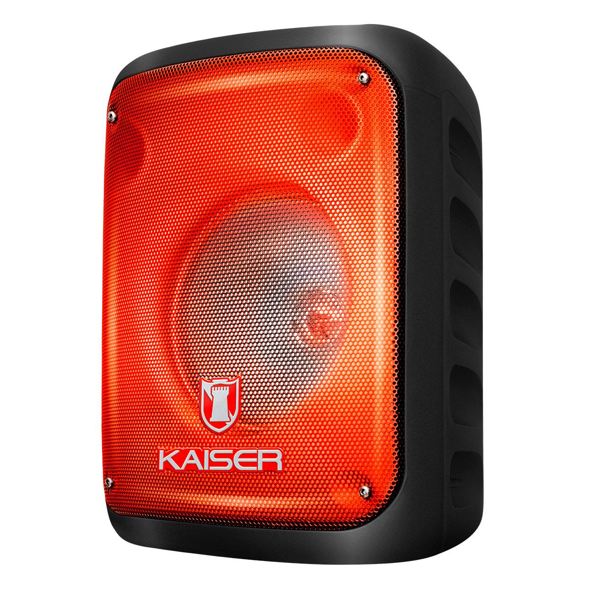 Bafle de 8" recargable 6,500 W PMPO Ranura para celular