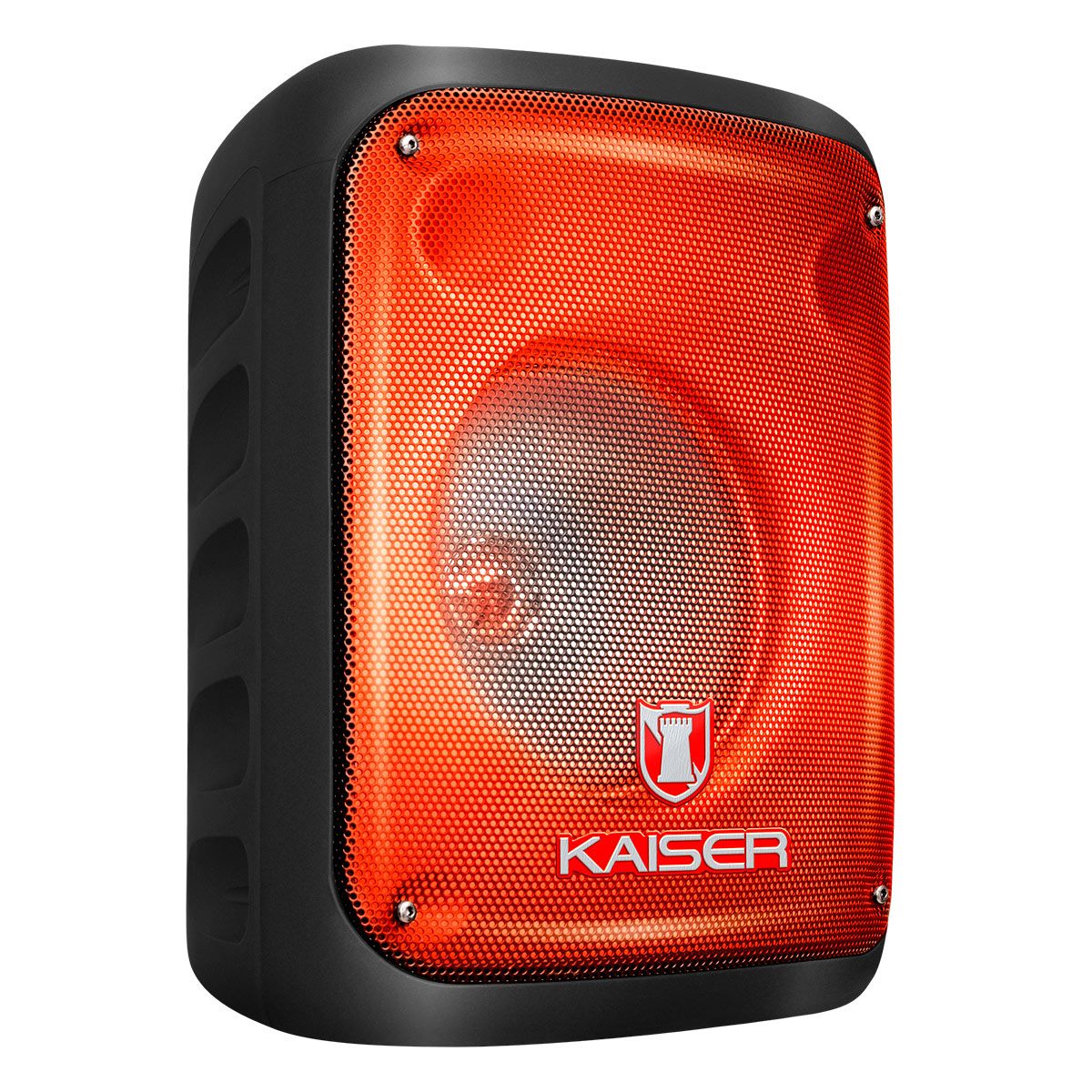 Bafle de 8" recargable 6,500 W PMPO Ranura para celular