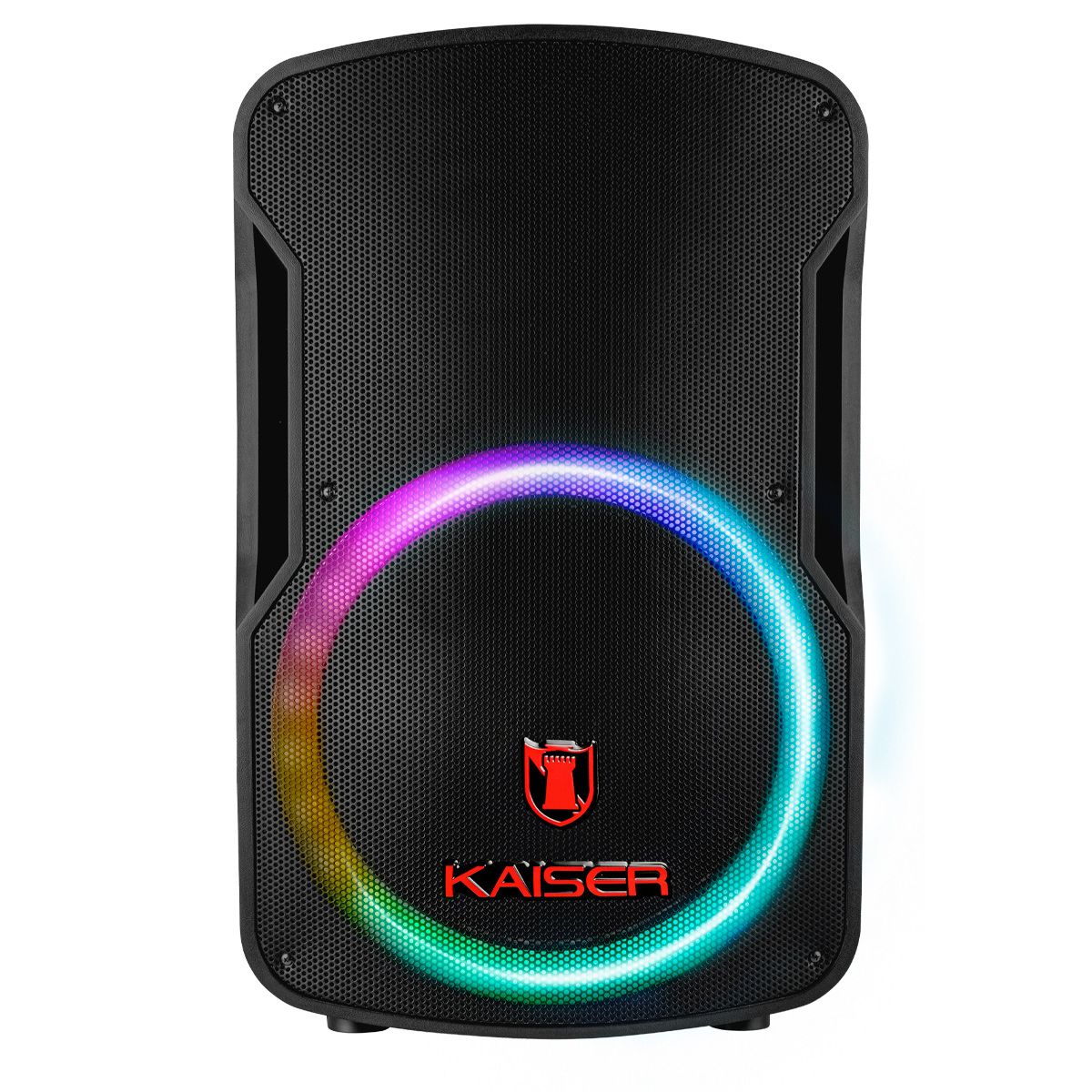 Bafle de 15" 25,000 W PMPO con micrófono y control