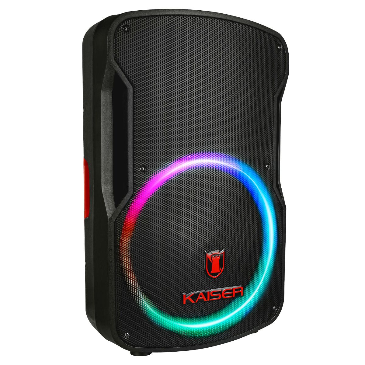 Bafle de 15" 25,000 W PMPO con micrófono y control