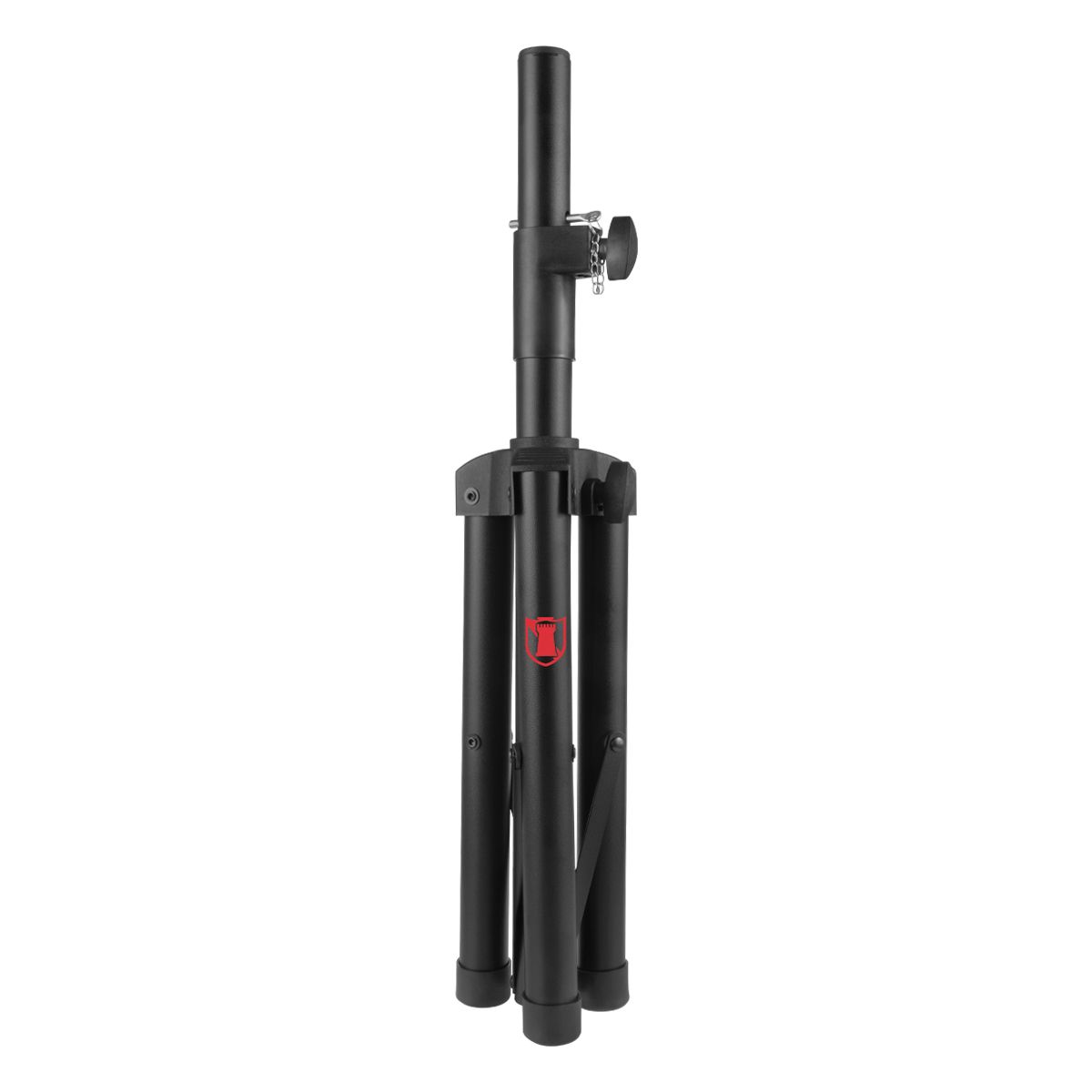 Tripié profesional de acero para bafle 35 kg, negro