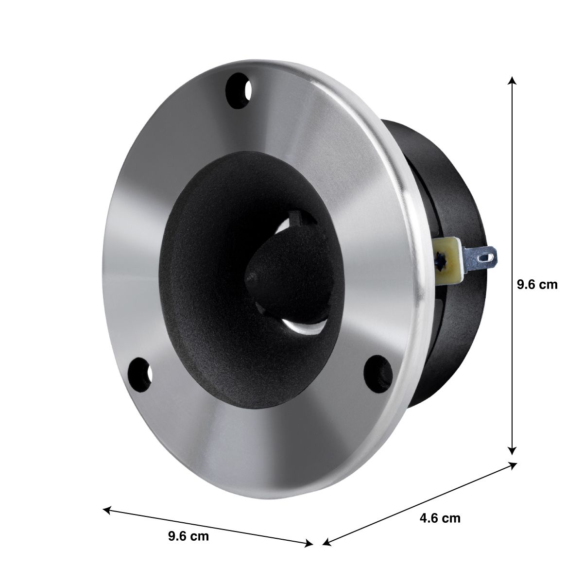 Tweeter bala 4" 35 W RMS con sensibilidad de 103 dB