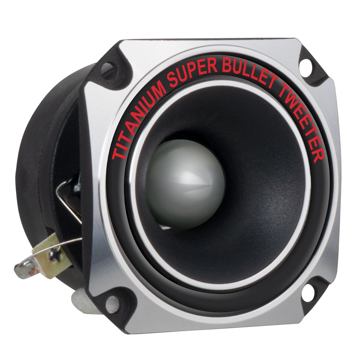 Tweeter bala diamente de titanio con capacitador 1000 W PMPO