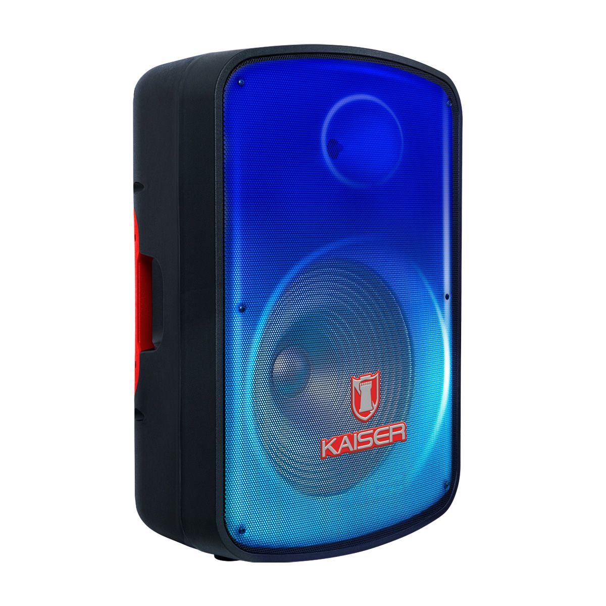 Bafle profesional 15" 30,000 W PMPO con micrófono alámbrico