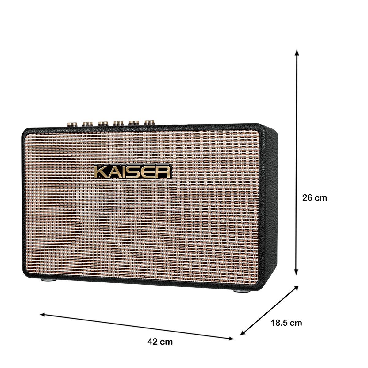 Bafle profesional 6.5” case de madera 35,000 W PMPO