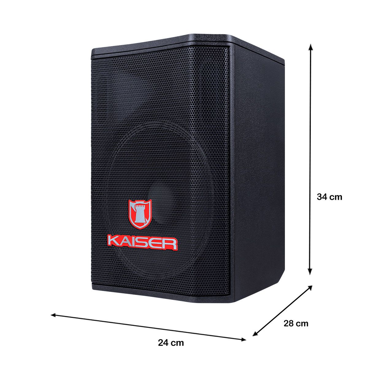 Bafle profesional 8" 40 W RMS Bluetooth® con micrófono y control remoto