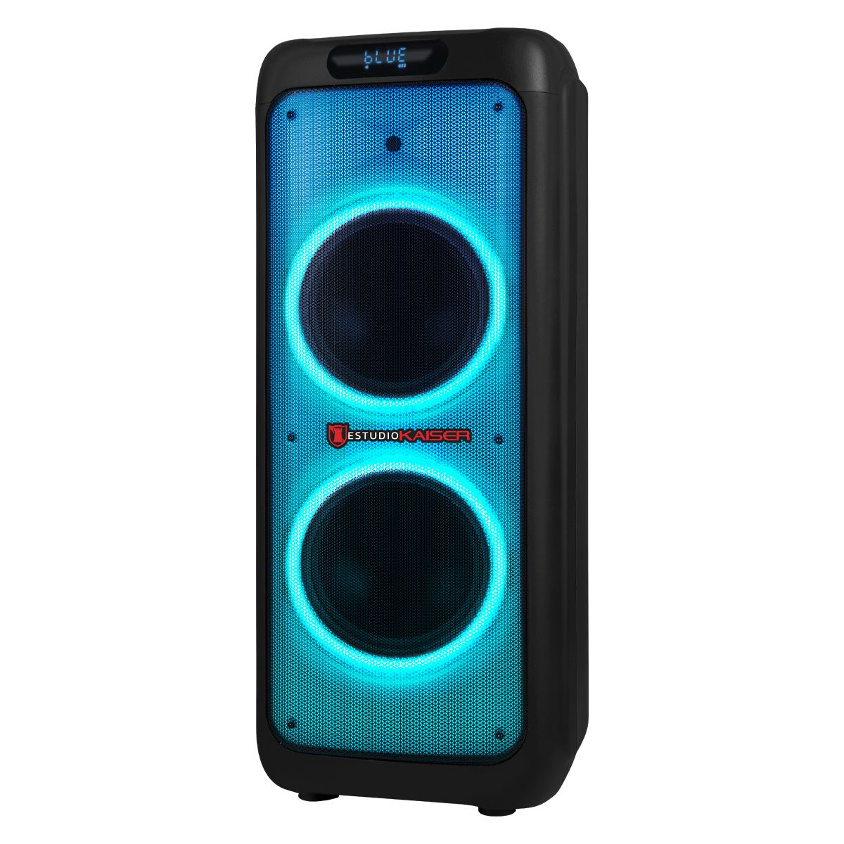 Bafle recargable 2x10" 60W RMS Bluetooth®one body con micrófono