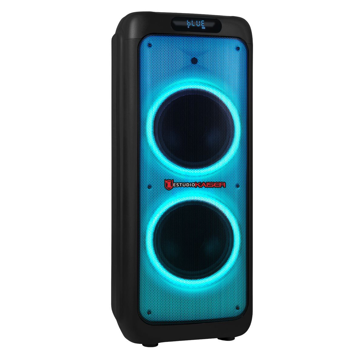 Bafle recargable 2x10" 60W RMS Bluetooth®one body con micrófono