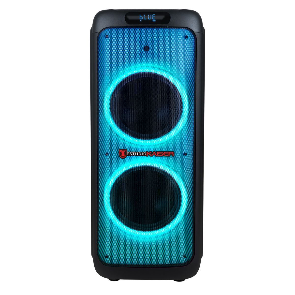 Bafle recargable 2x10" 60W RMS Bluetooth®one body con micrófono