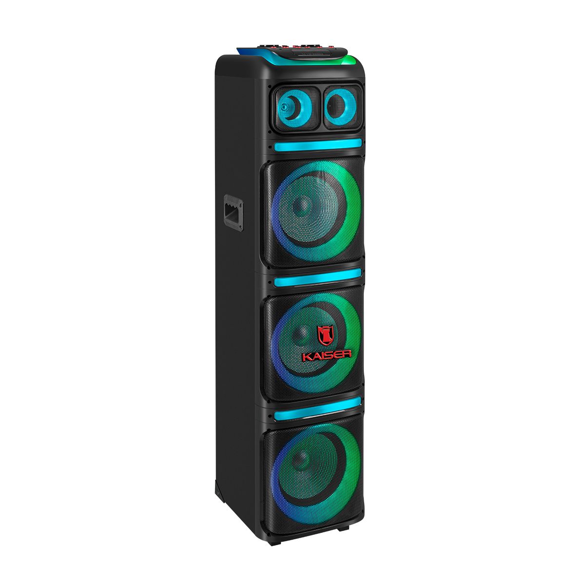 Bafle profesional 3x10” 70,000 W PMPO  Bluetooth® 10m