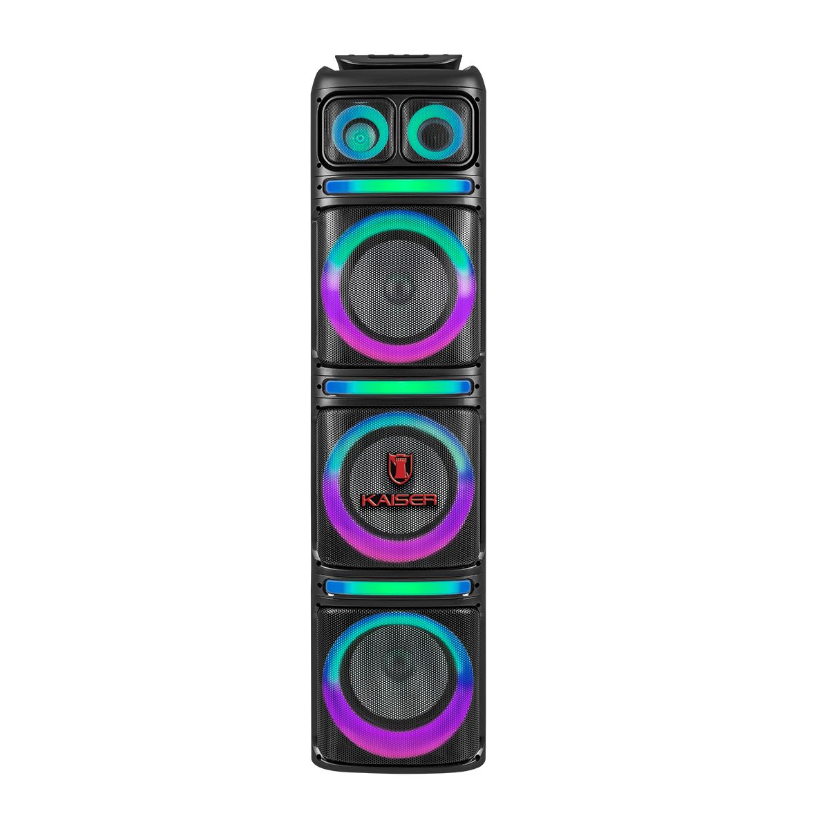 Bafle profesional 3x10” 70,000 W PMPO  Bluetooth® 10m