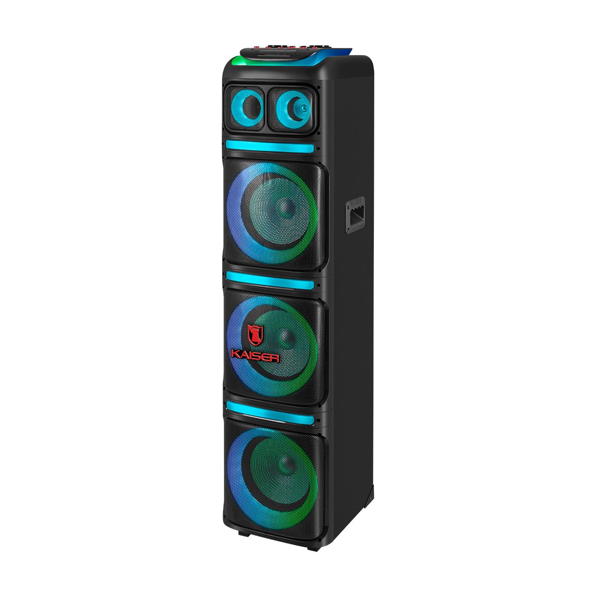 Bafle profesional 3x10” 70,000 W PMPO  Bluetooth® 10m