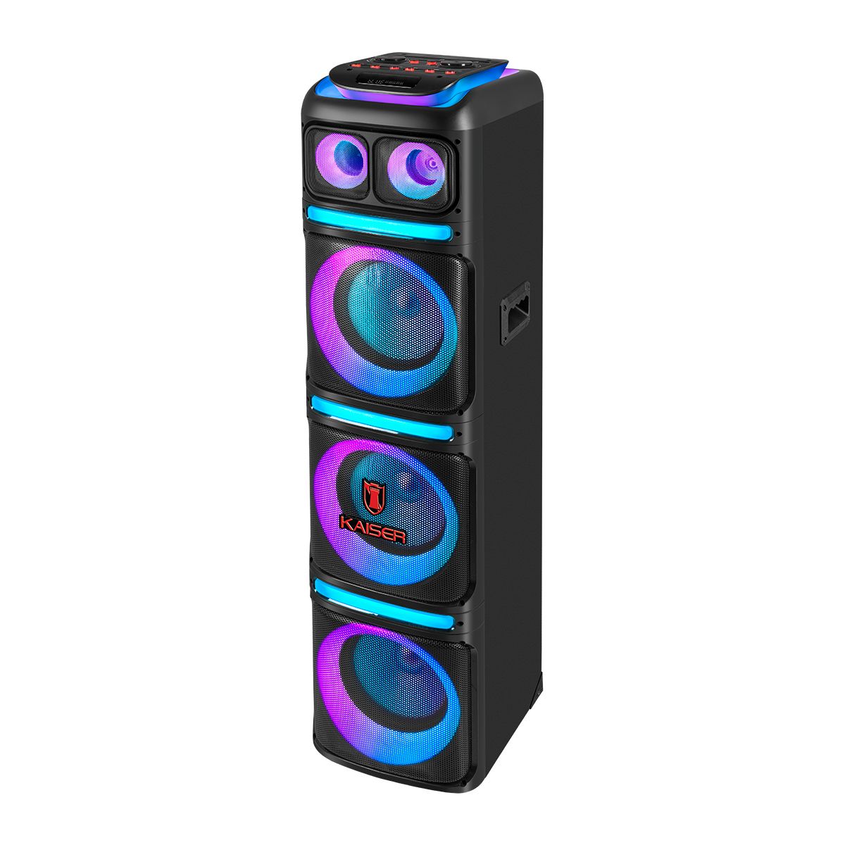 Bafle profesional 3x10” 70,000 W PMPO  Bluetooth® 10m