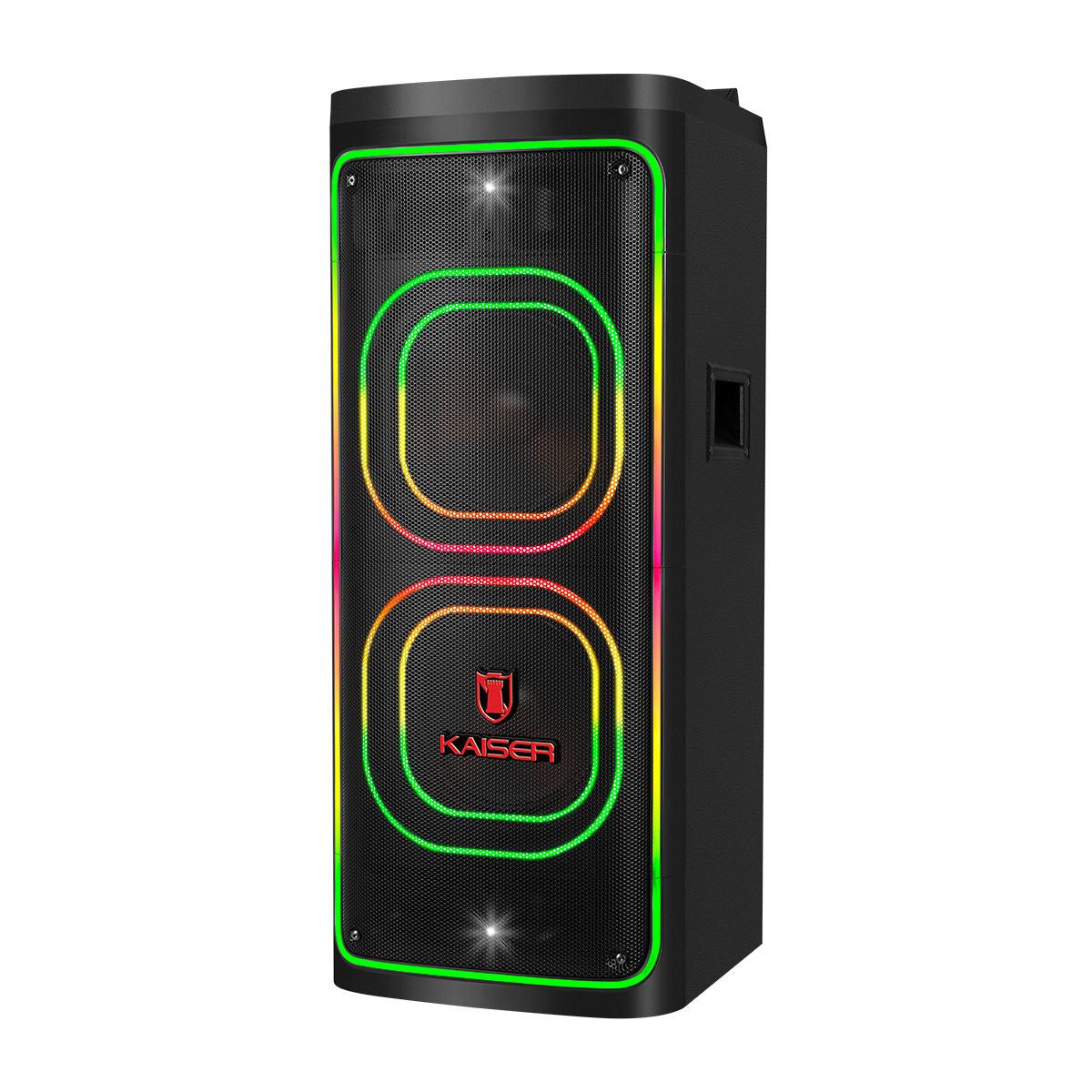 Bafle profesional 2x8” 100 W RMS Bluetooth® recargable con micrófono