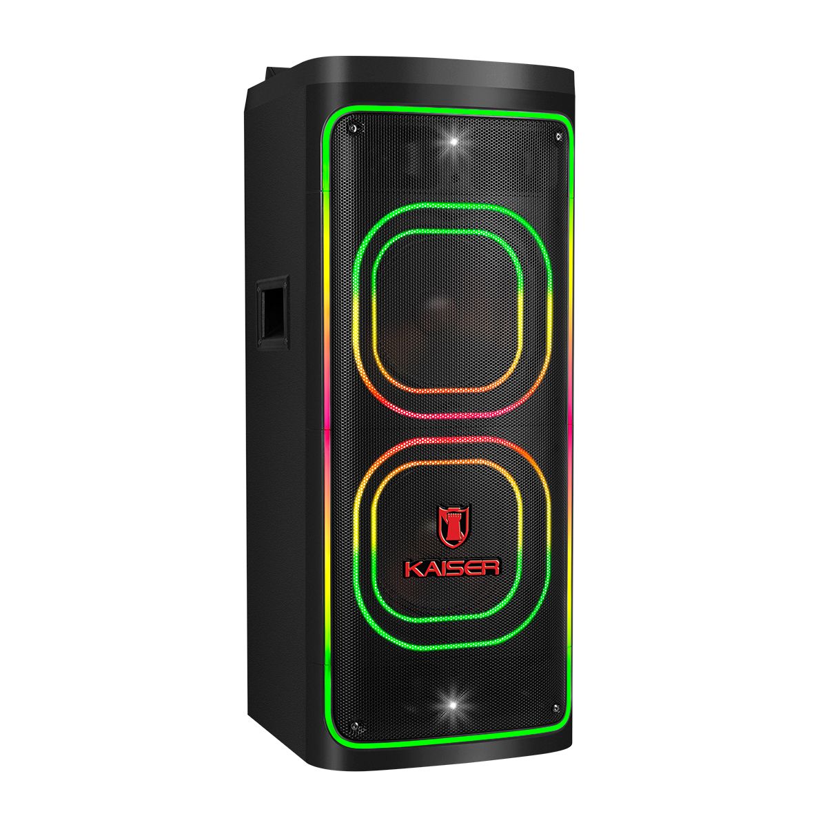 Bafle profesional 2x8” 100 W RMS Bluetooth® recargable con micrófono
