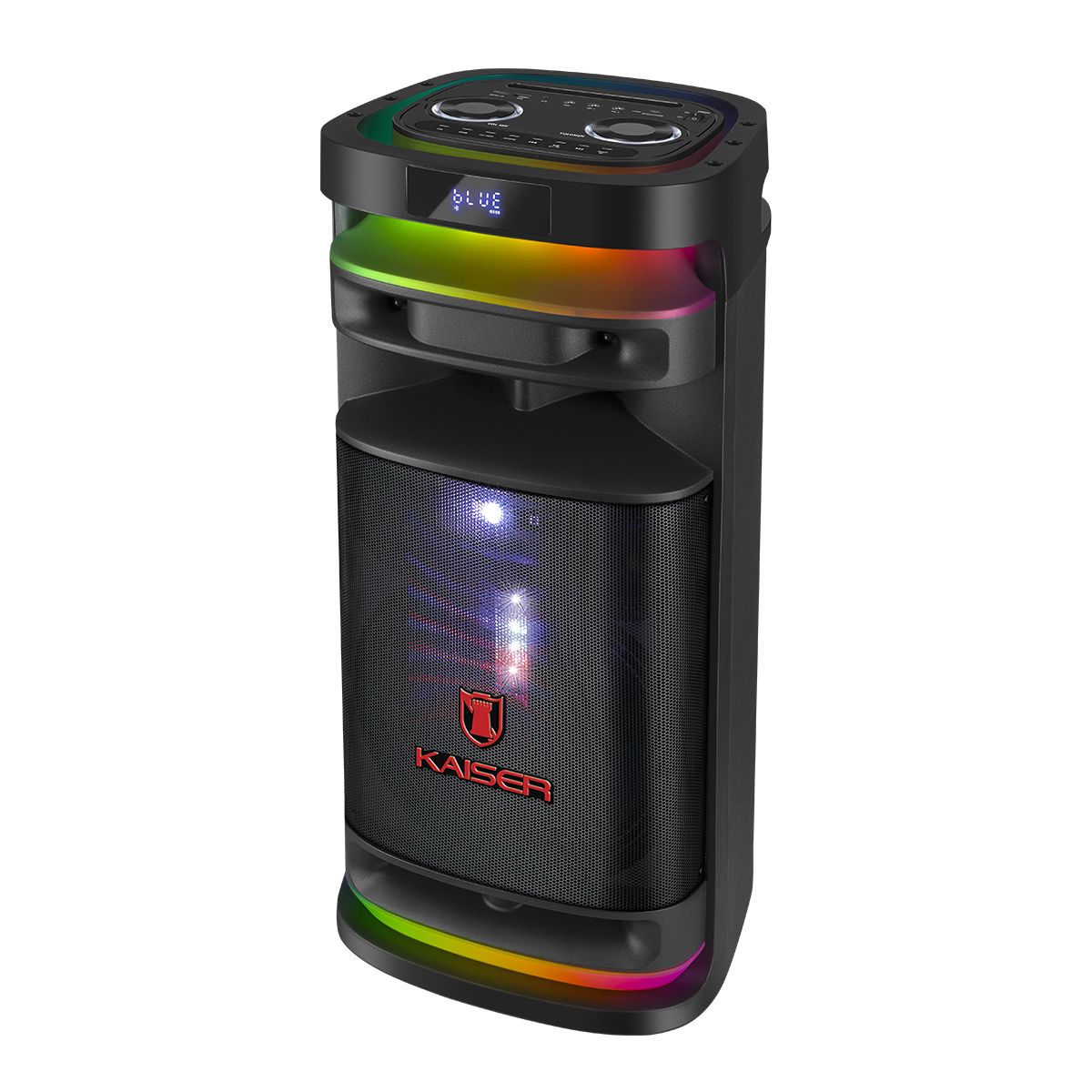 Bafle profesional recargable 10”  30,000 W PMPO Bluetooth ® con micrófono