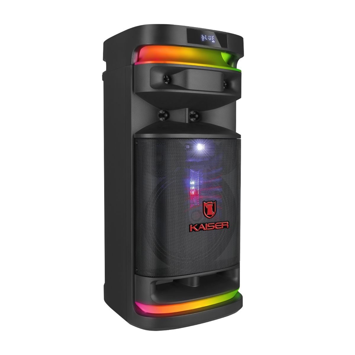 Bafle profesional recargable 10”  30,000 W PMPO Bluetooth ® con micrófono