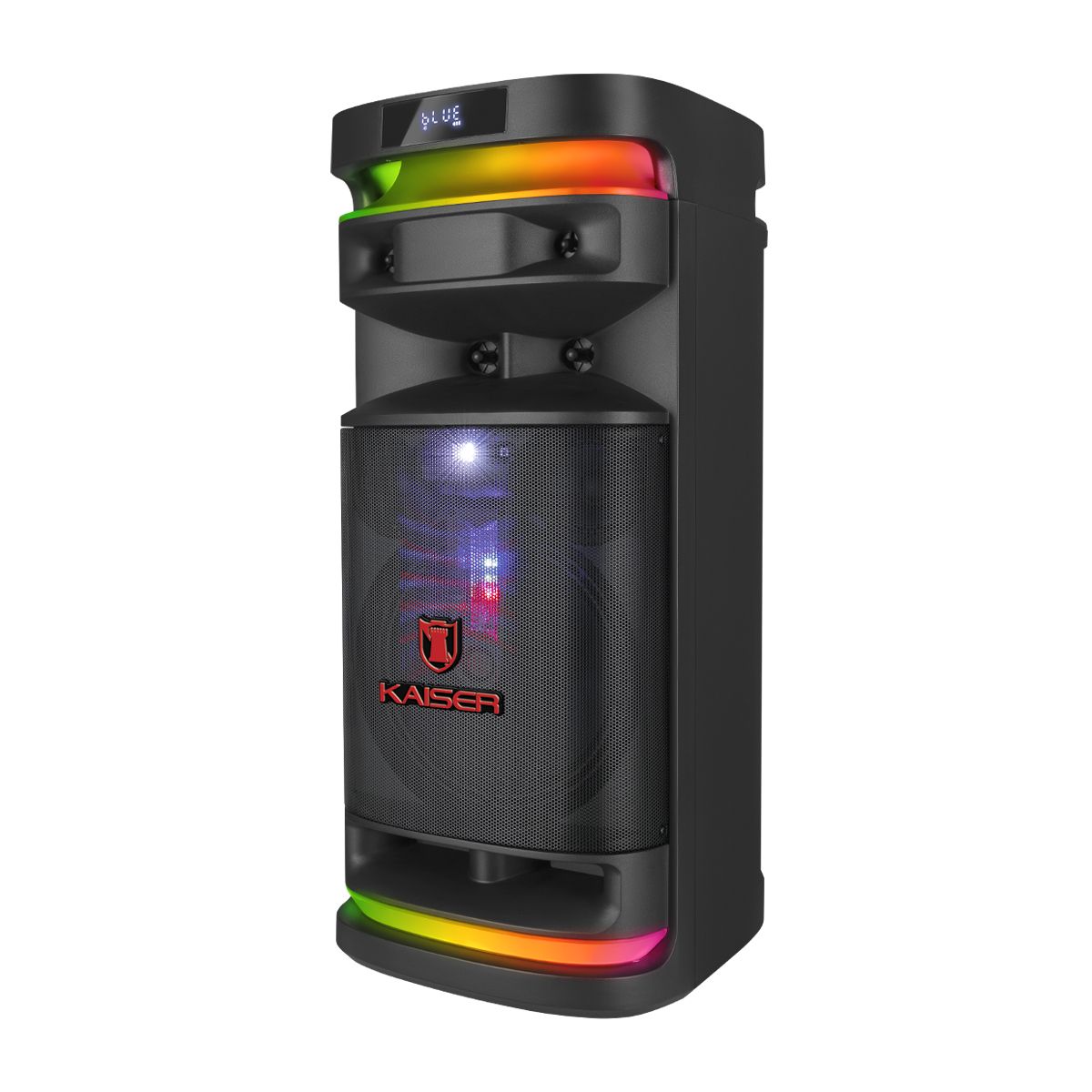Bafle profesional recargable 10”  30,000 W PMPO Bluetooth ® con micrófono