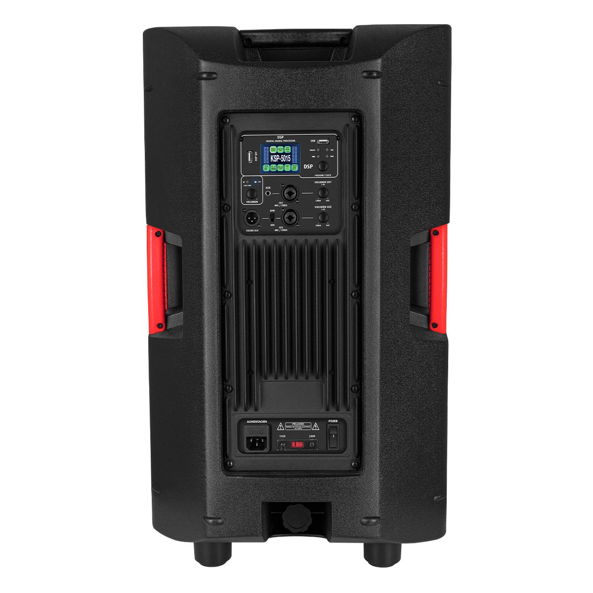 Bafle Profesional 15” 240,000 W PMPO con DSP