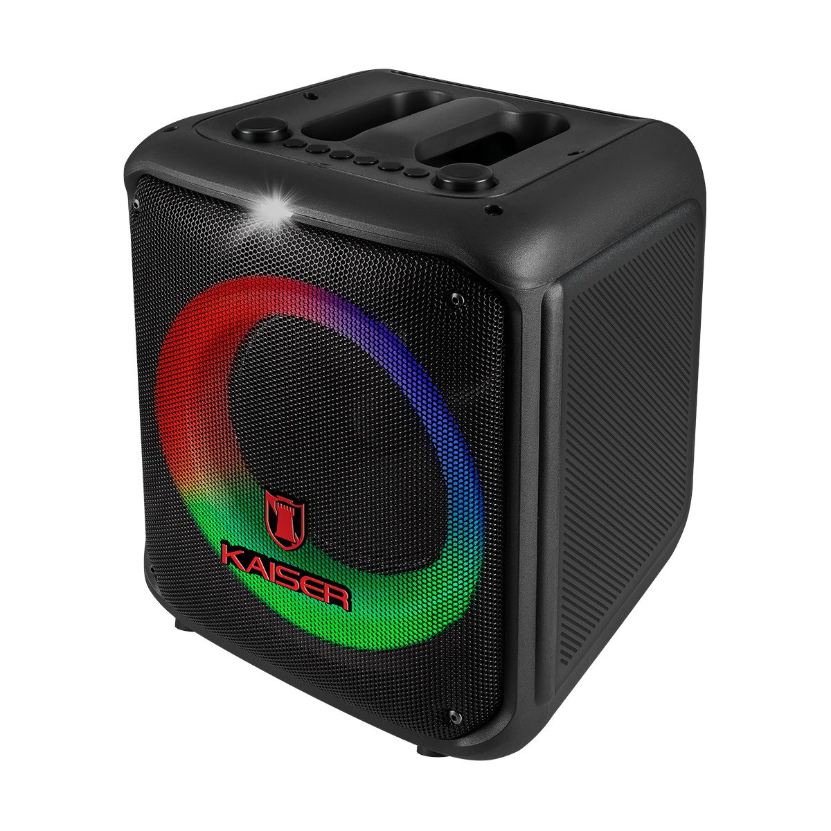 Bafle recargable 8” 30 W RMS Bluetooth con micrófono inalámbrico