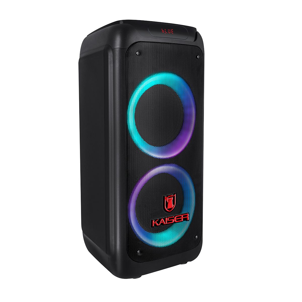 Bafle Profesional Recargable 2 x 8” de 30,000 W PMPO con Micrófono