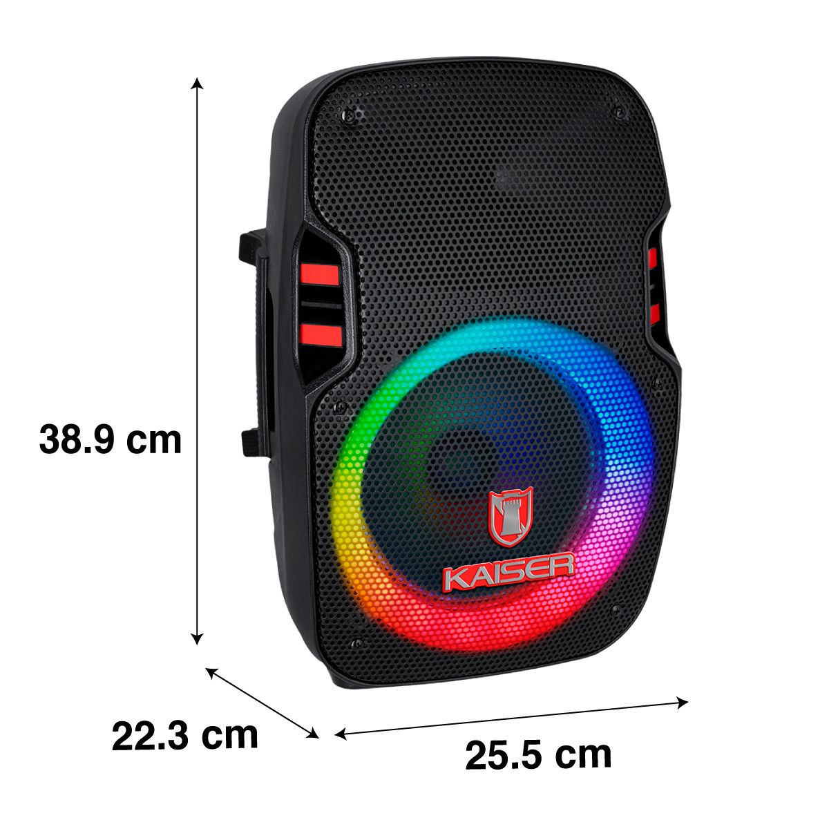 Bafle recargable de 8" 20 W RMS Con Micrófono