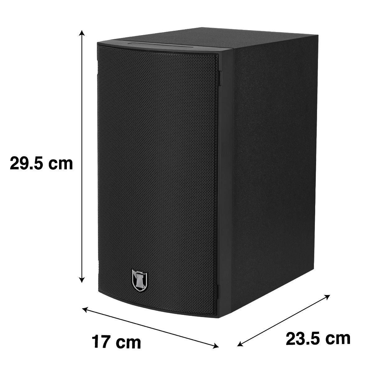 Barra de sonido 120W RMS Bluetooth® con 2 subwoofer y tripié Inalámbrico