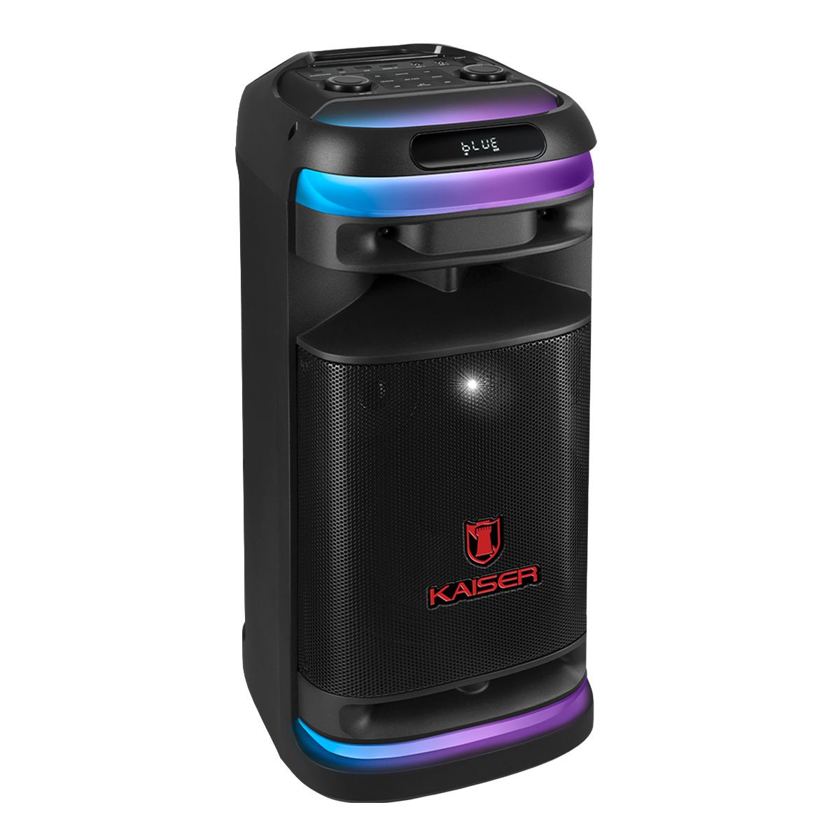 Bafle profesional recargable 8" 40W RMS bluetooth® con micrófono inalámbrico