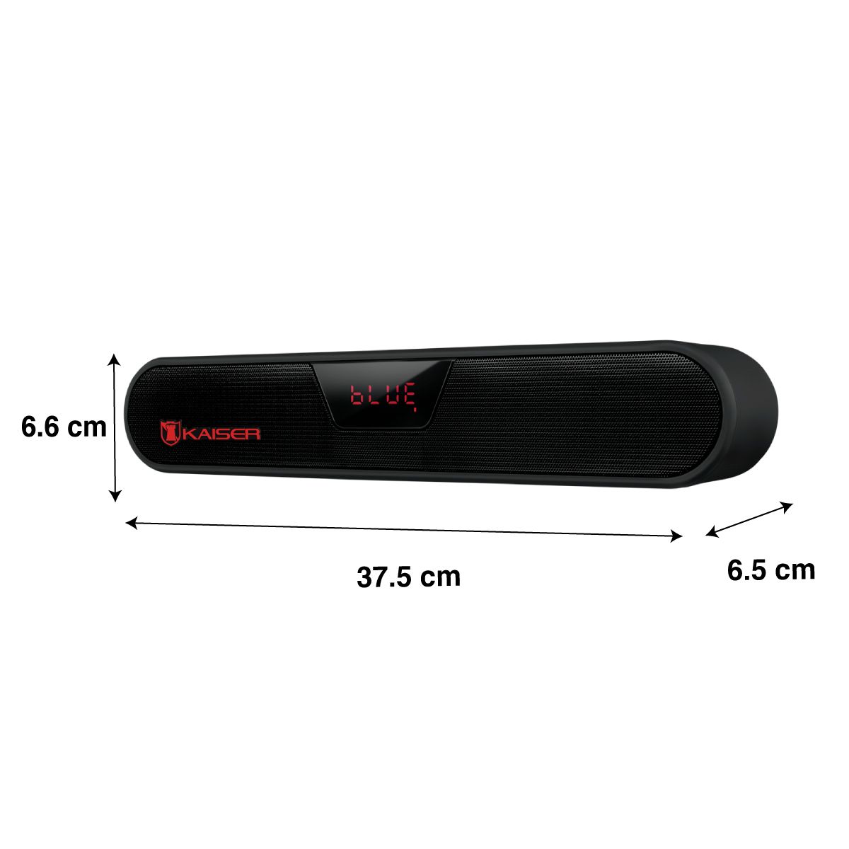 Bocina recargable Bluetooth®  2x2" 10 W RMS manos libres hasta 4 hrs