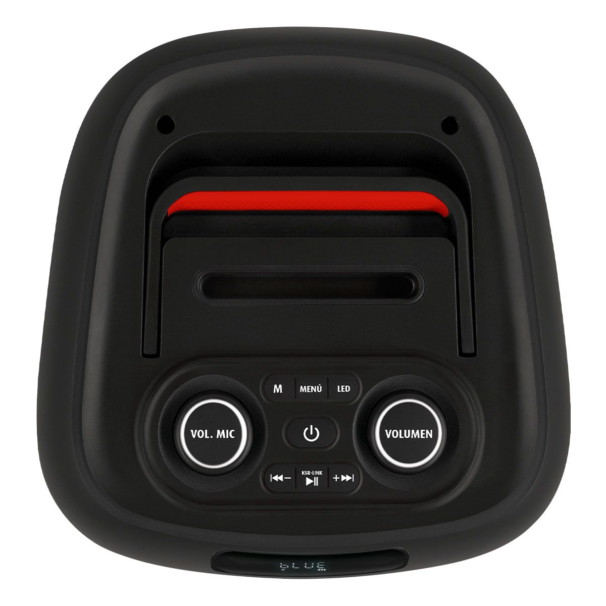 Bafle recargable 2x6.5" 25,000 PMPO /45 W RMS one body hasta 6 hrs