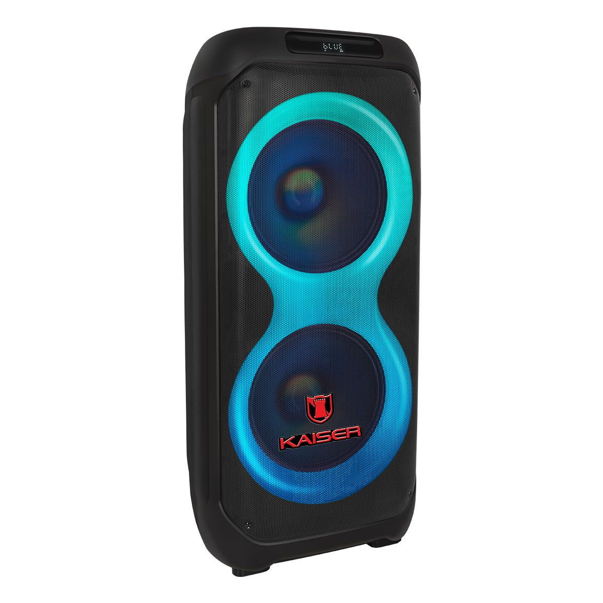 Bafle recargable 2x12" 50,000W PMPO /90W RMS one body hasta 9 hrs