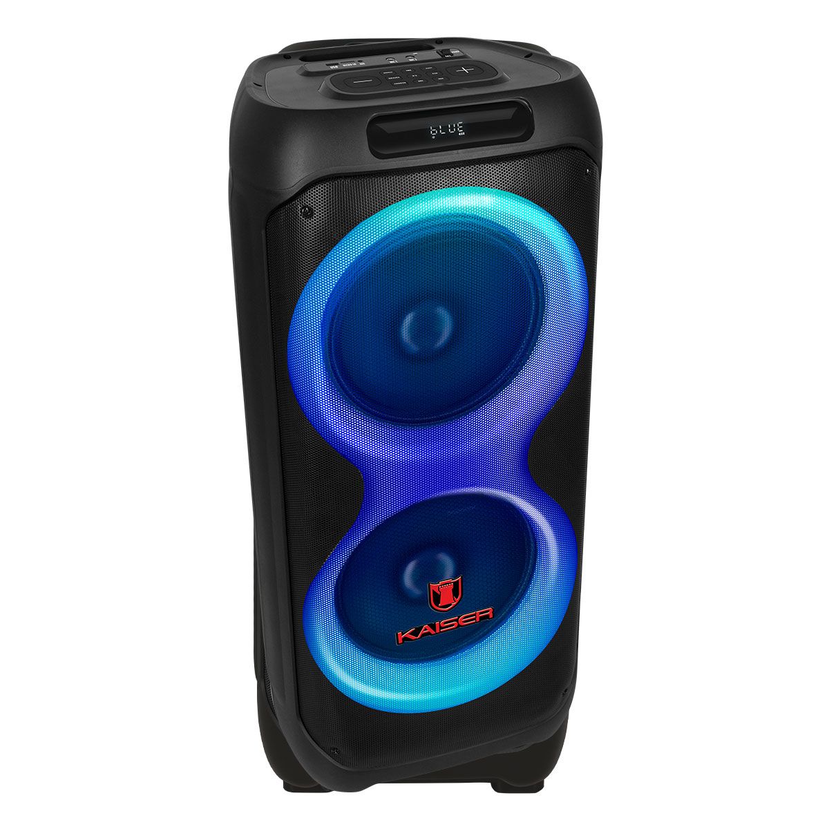 Bafle recargable 2x12" 50,000W PMPO /90W RMS one body hasta 9 hrs