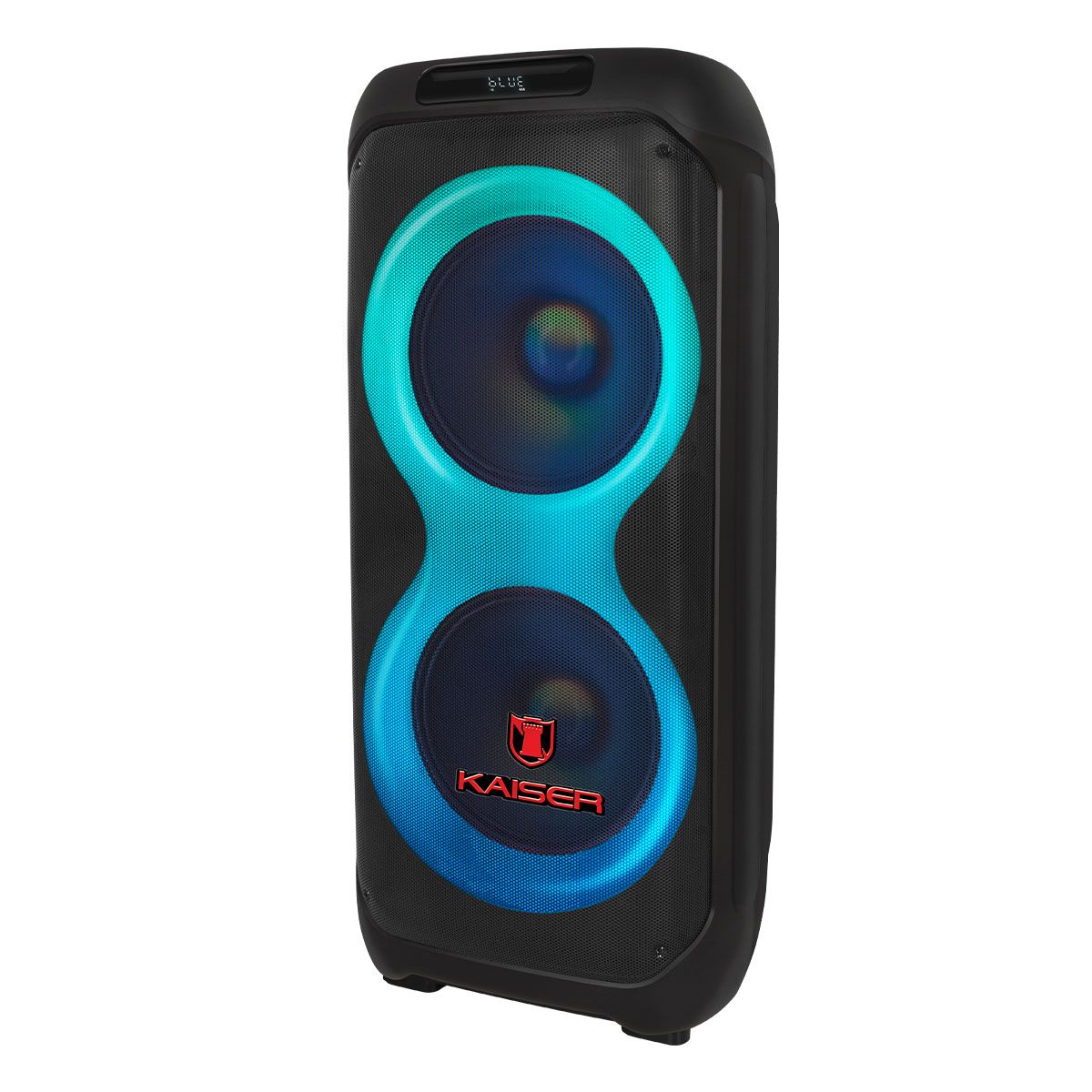 Bafle recargable 2x12" 50,000W PMPO /90W RMS one body hasta 9 hrs