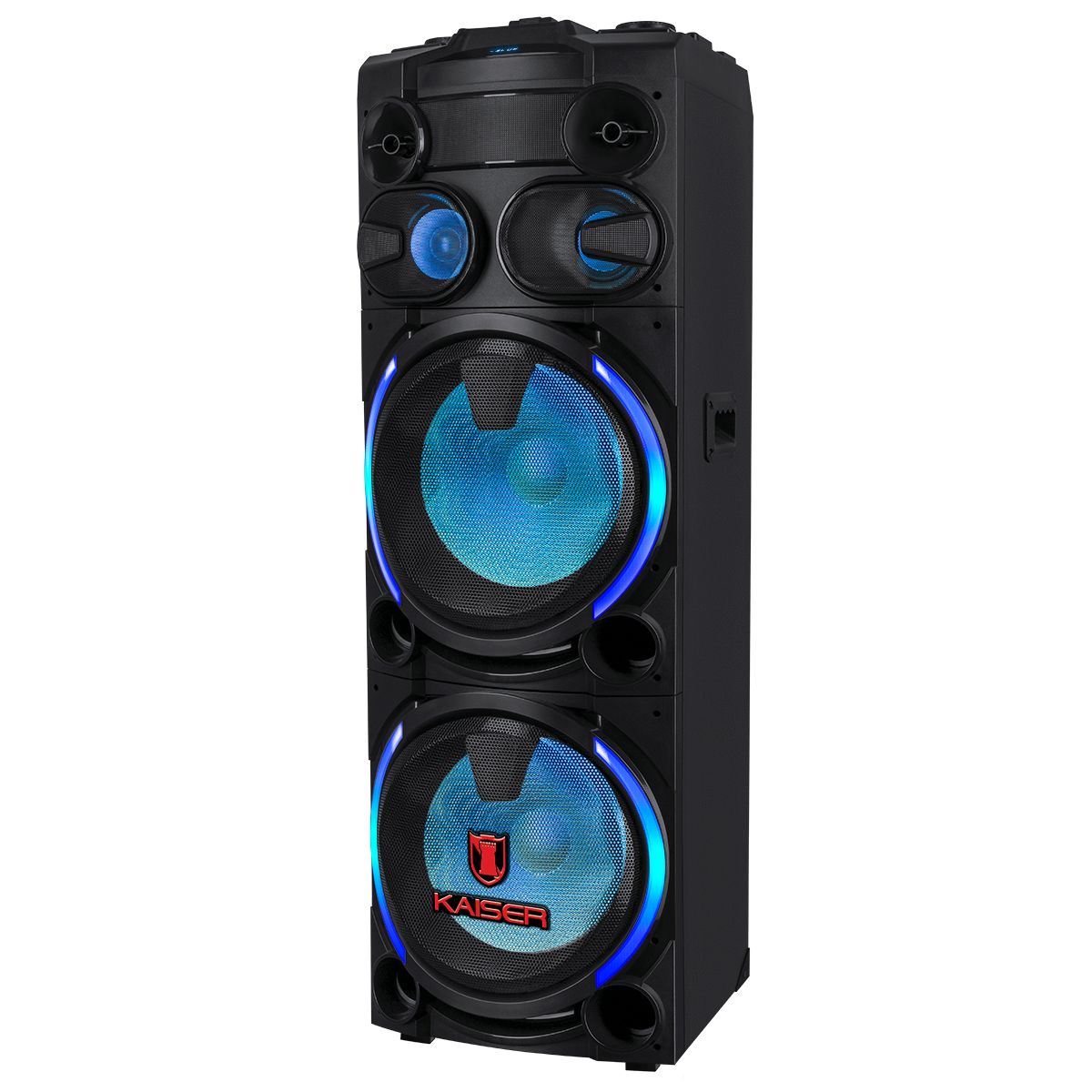 Bafle profesional Bluetooth 2x15" 180 W RMS one body
