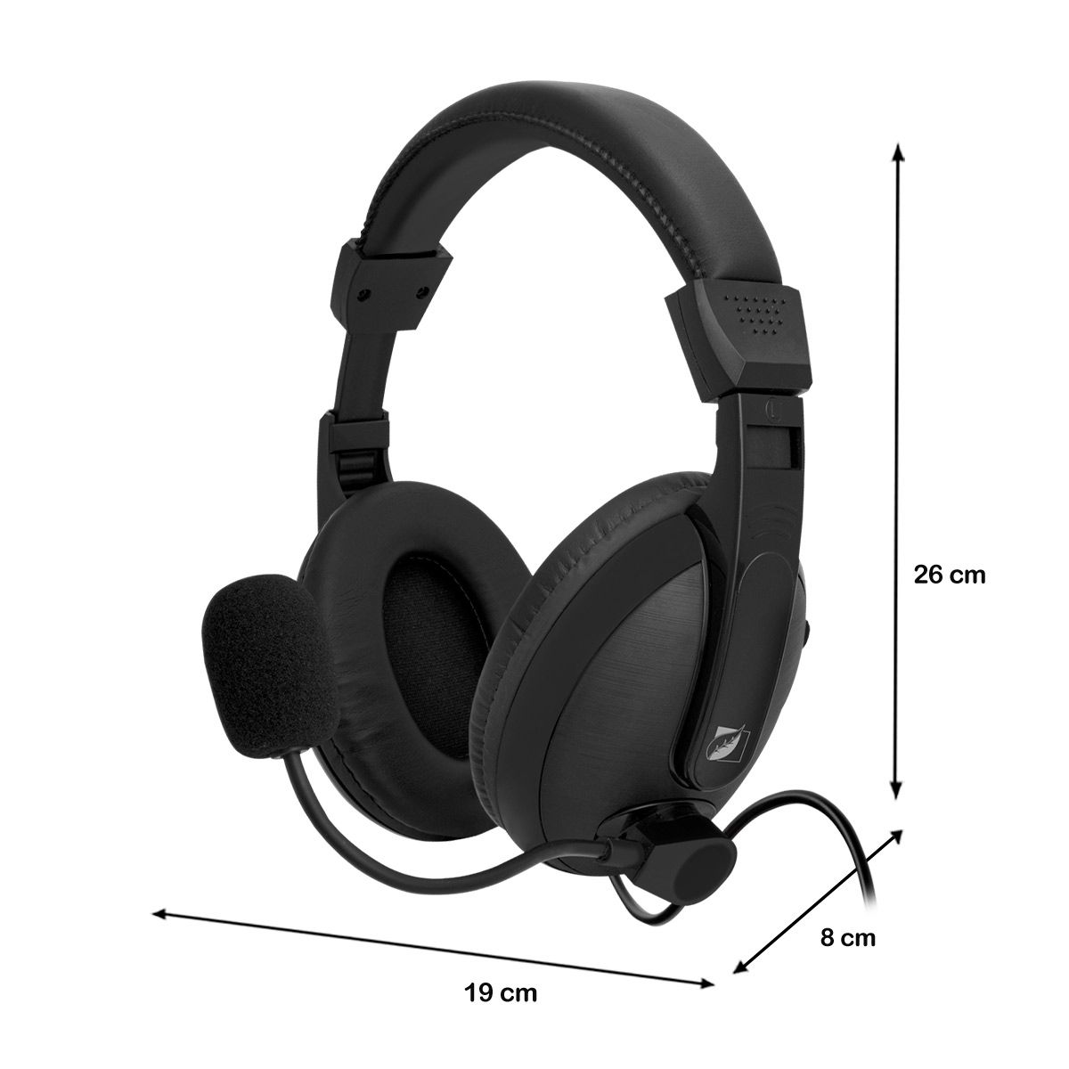 Diadema multimedia HI-FI con reducción de ruido