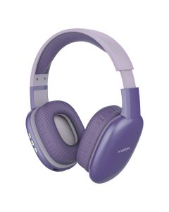 Audífonos de diadema recargables y con Bluetooth®, morado