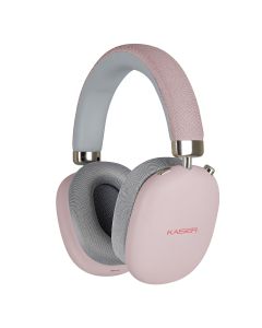 Audífonos de diadema con batería recargable de hasta 30h - Rosa