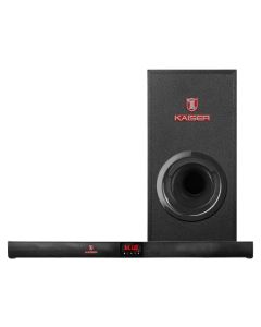 Barra de sonido Bluetooth®  2.1 canales 40 W RMS con subwoofer y control remoto