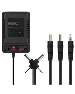 Eliminador múltiple salida 1.5 a 12 Vcc 1000MA, 7 conectores