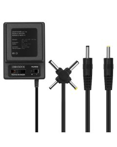 Eliminador múltiple salida 3 a 12 Vcc 300MA y 6 conectores